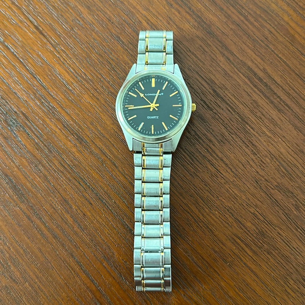 Vintage London Men’s Quartz Watch with new battery